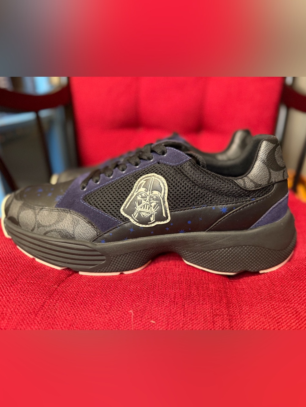 Coach x Star Wars Darth Vader C152 Tech Runner Sneakers Men’s 13 FG4717